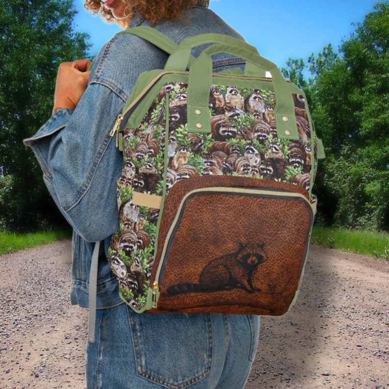 OutdoorBranch Raccoon Backpack - Thumbnail 5