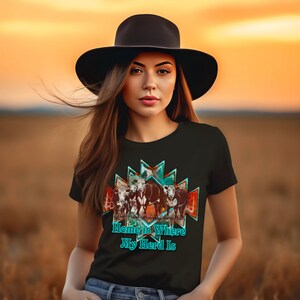 Funny Hereford Cattle tshirt Birthday or Christmas gift shirt, Cowboy western graphic tee, Cowgirl gift, Beef Cattle Ranching western shirt