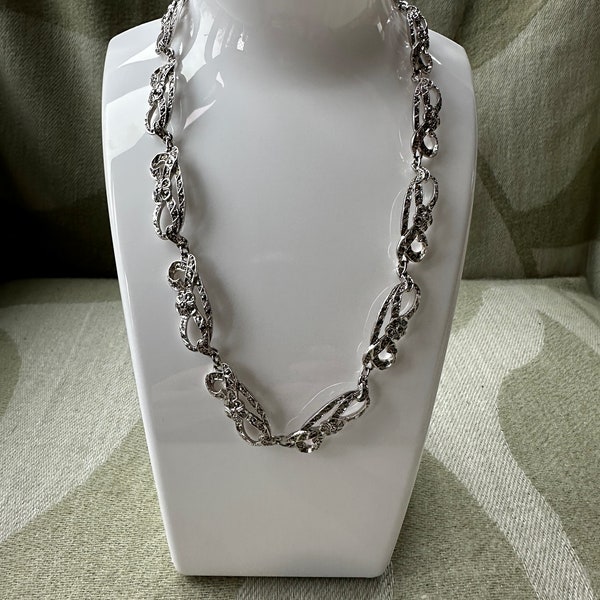 Vintage Marcasite Necklace