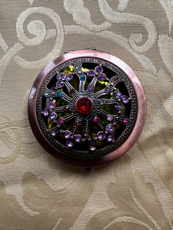 Vintage Compact Mirror - Etsy