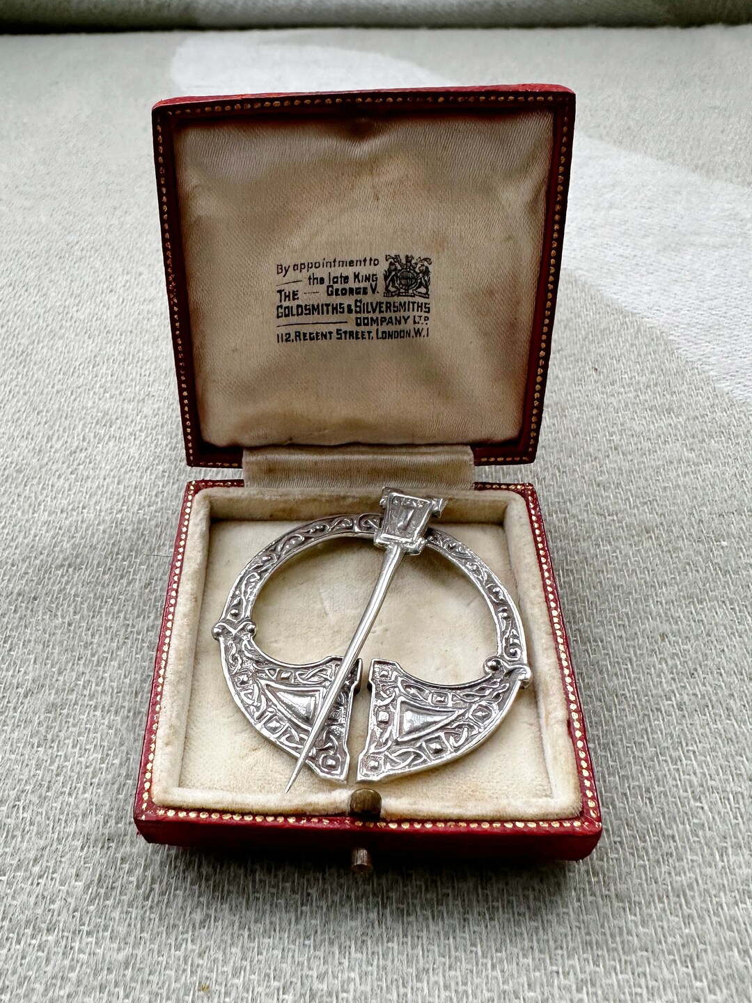 Alexander Ritchie Cross Antique Alexander Ritchie Silver Brooch - Etsy