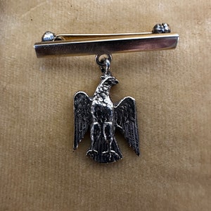 Vintage Eagle Bar Brooch