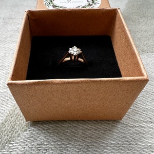 Vintage Diamond Cluster Ring