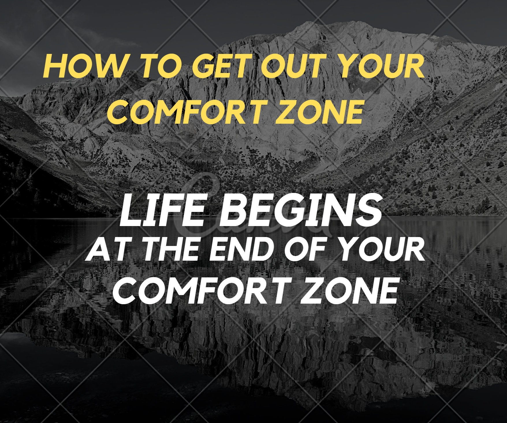 How to Get Out Your Comfort Zone - Etsy, image size:1756x1467