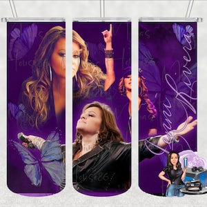 Jenni Rivera 20oz Sublimation Tumbler PNG