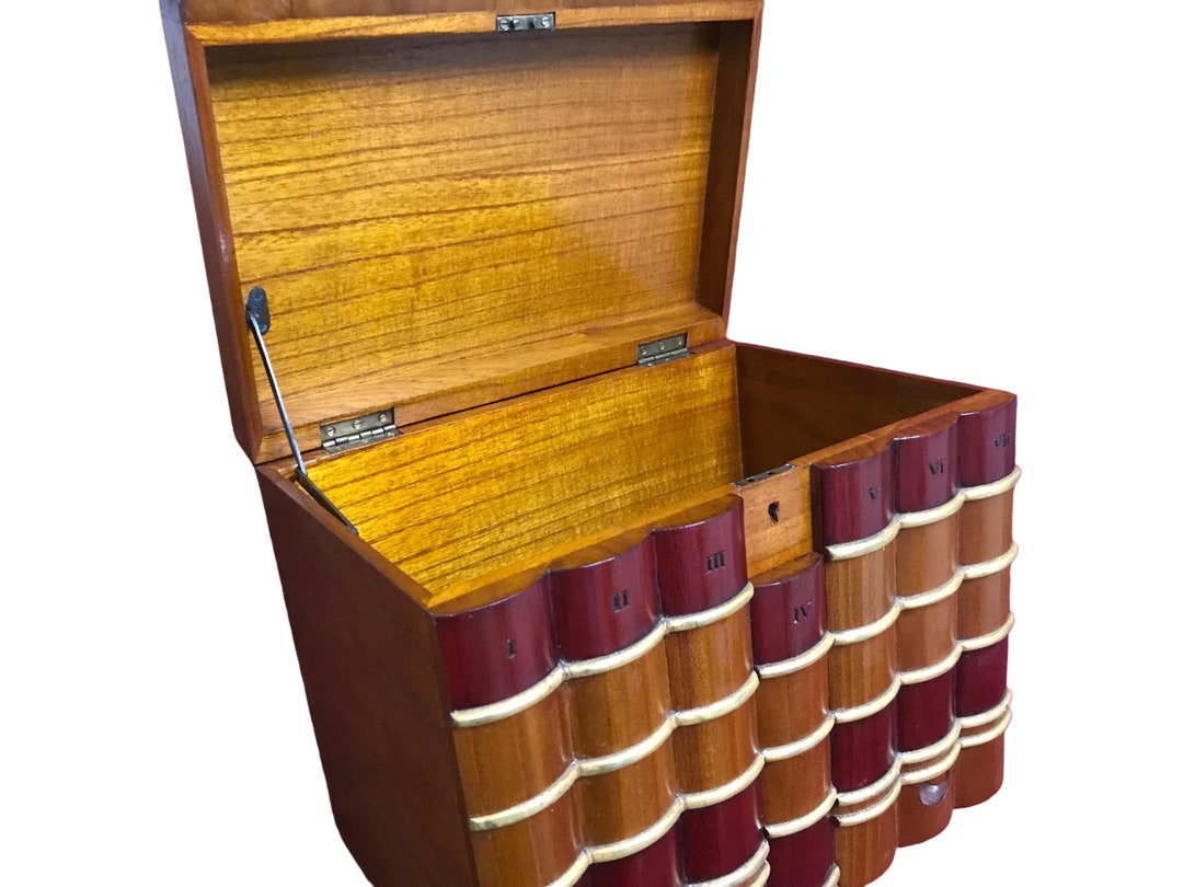 Casket Decorative Tabletop Storage Box is a Design by Globe Wernicke Etsy