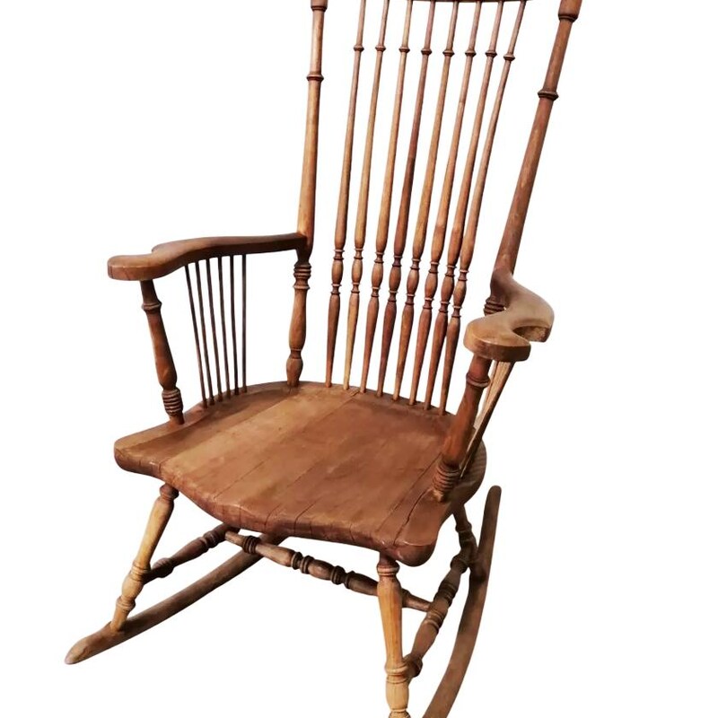 Antique Rocking Chair - Etsy