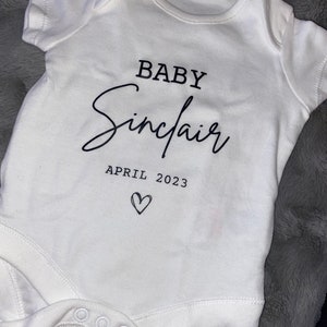 Baby vest