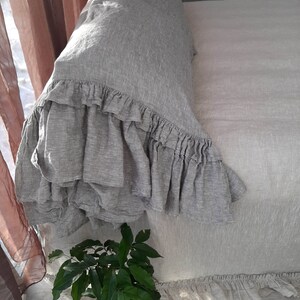 2 Pack Standard Frill Printed Pillowcase