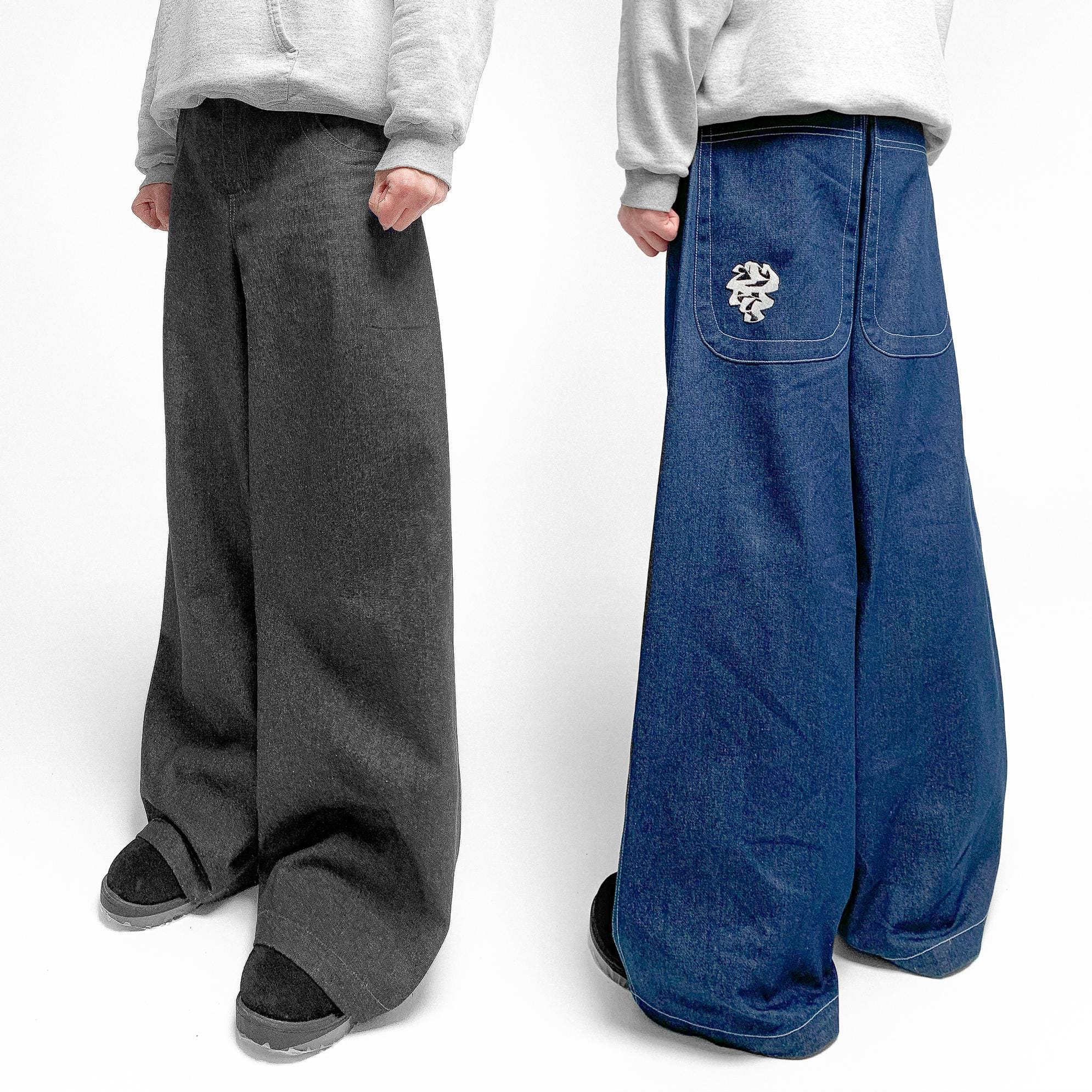 Baggy Jeans Skateboard Jeans Wide Leg Jeans Y2k Vintage SK8 Baggy Jeans Skateboard Jeans Wide Leg Jeans Y2k Vintage SK8
