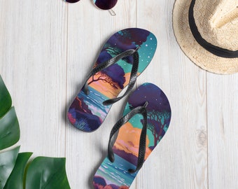 Sunset Beach Flip-Flops