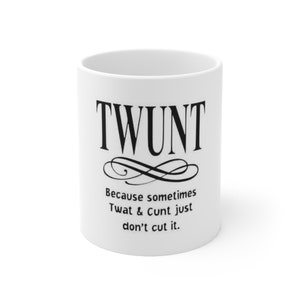 Twunt, ceramic mug