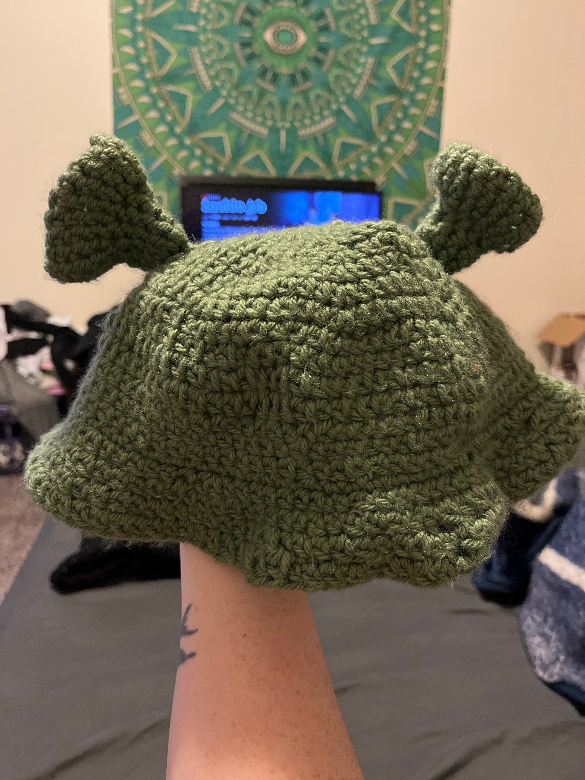 Shrek Bucket Hat Etsy