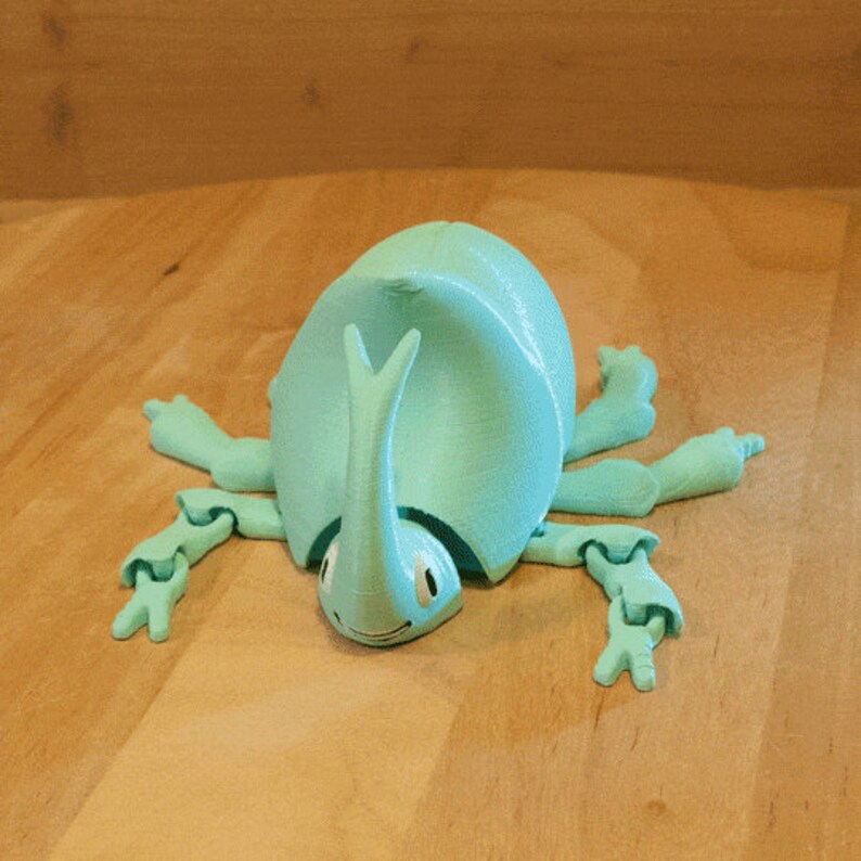 Articulated Rhino Beetle, Insect Toy - STL File for 3D Printing - Etsy