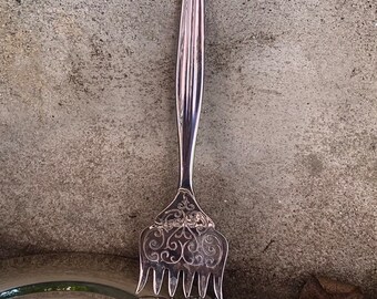 Antique sardine fork Sheffield silver plated England