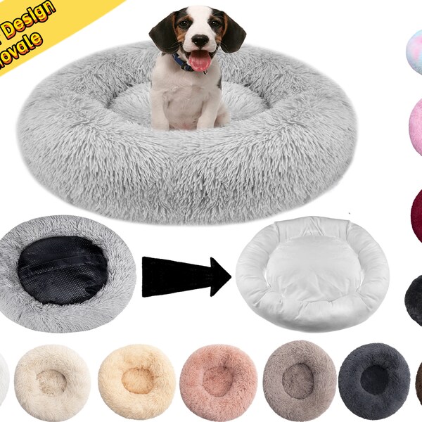 Round Dog Bed Etsy