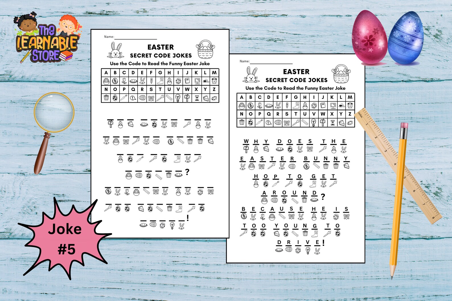 Easter Secret Code Jokes | 6 Print Ready Fun Jokes for Kids That ...