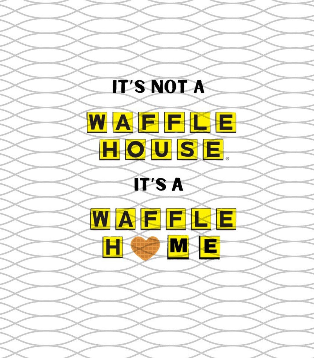 Waffle Home SVG Etsy