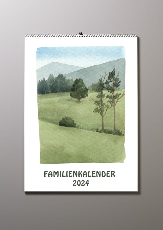 Familienplaner / Calendrier familial 2024