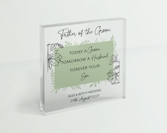 Father Wedding Favour Gift | Father of the Bride Father of the Groom Gift