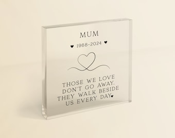 Mum Memorial Sympathy Gift | Loved One Memorial Keepsake Bereavement Gift