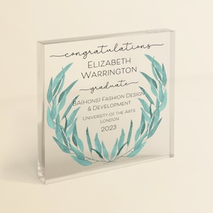 Graduation Gift | Congratulations On Your Graduation from University Gift | Personalised Name, Course and University