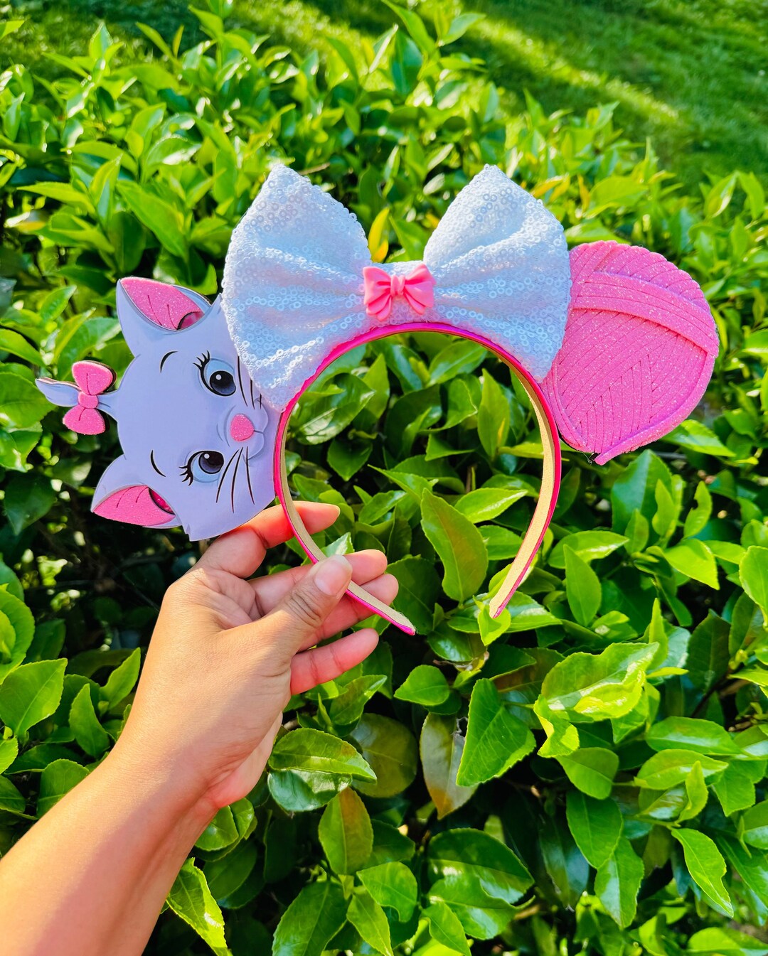 Marie Cat Mouse Ears, Marie Minnie Mouse Ears, Marie Family Trip ...