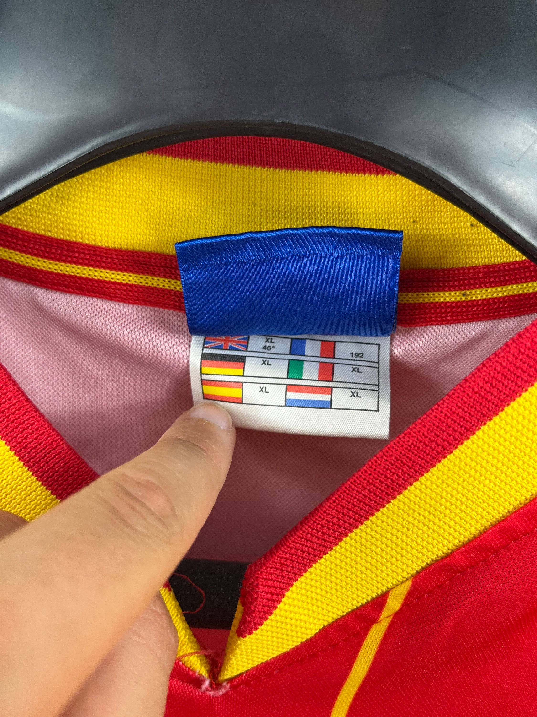 Racing Club De Lens Maillot RC Lens Vintage 1999-2000 Taille XXL