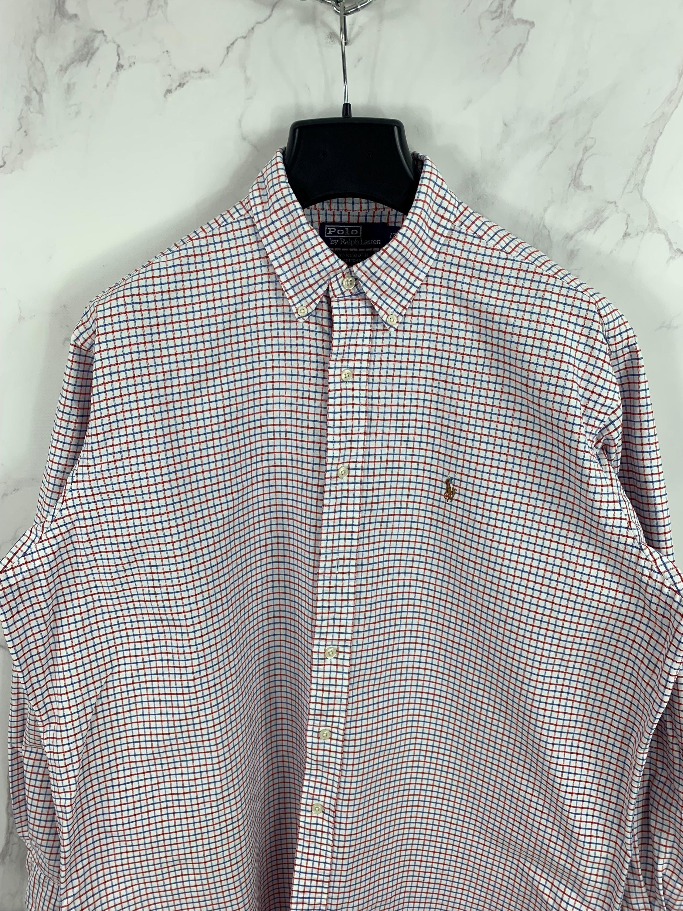 Vintage Polo Ralph Lauren Multicolor Logo Plaid Yarmouth