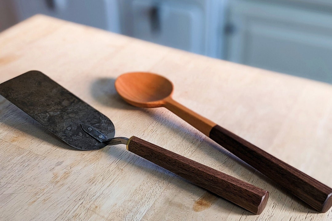 Custom Handmade Spatula and Spoon Set Etsy