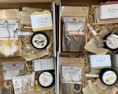 Self Care Gift Set: Simmer Pot, Handmade Soap, Lotion, Lip Balm and Car Diffuser