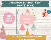 My Christmas Planner -Over 100 pages 6" x 9" Printed Book - Gift List, Budget Tracker, Shopping Trackers & So Much More!