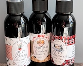 Holiday Scented Room Spray – Natural Linen Spray, 4 oz.