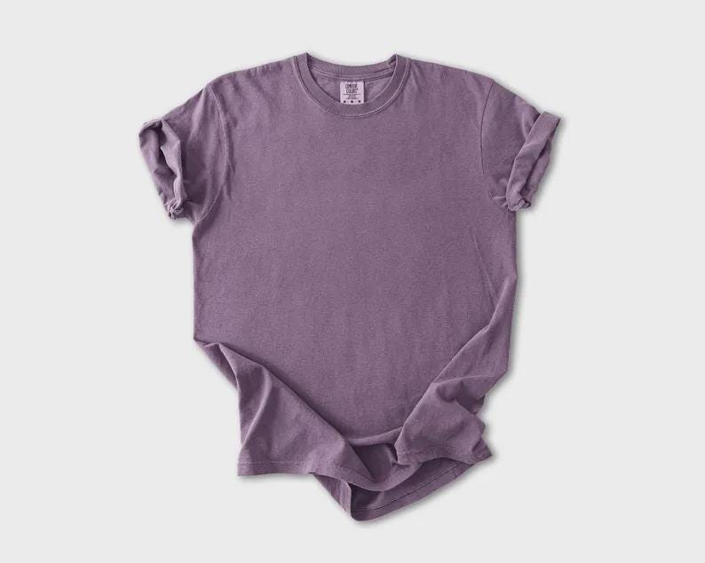 Custom Comfort Colors T-Shirt: Personalized Cotton Tee Bild 5