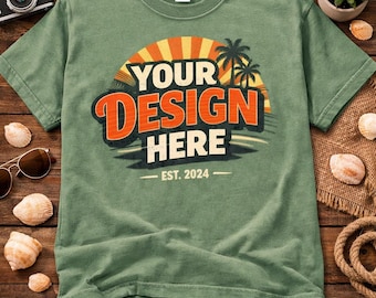 Custom Comfort Colors T-Shirt: Personalized Cotton Tee