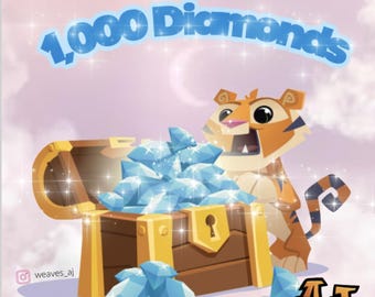 Animal Jam Classic 1000 Diamantes (AJC)