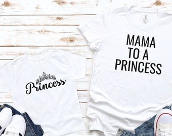 Mama and Princess Matching Shirt Set | Mother's Day Gift