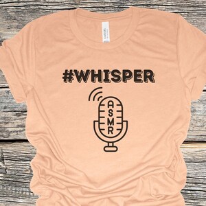 ASMR Whisper Tee | ASMR therapy t-shirt, Whispering voices ASMR t-shirt, asmr trigger t-shirt, Calming asmr tee, asmr graphic tee, asmr gift