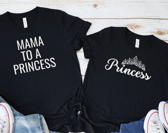 Mama & Princess Matching Shirt Set | Mother's Day Gift