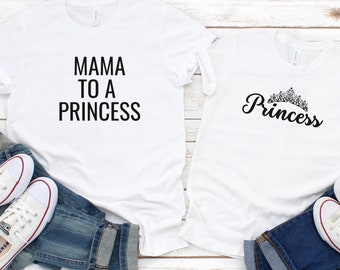 Mama & Princess Matching Shirt Set | Mother's Day Gift