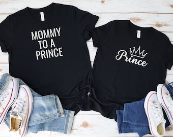 Ensemble prince maman et moi : tenue assortie pour la mère et le fils