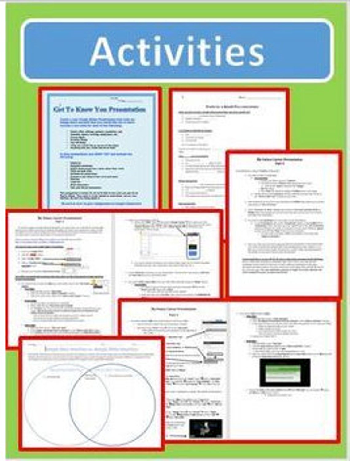 Google Slides Assignments, Projects, & Tutorials Bundle - Etsy