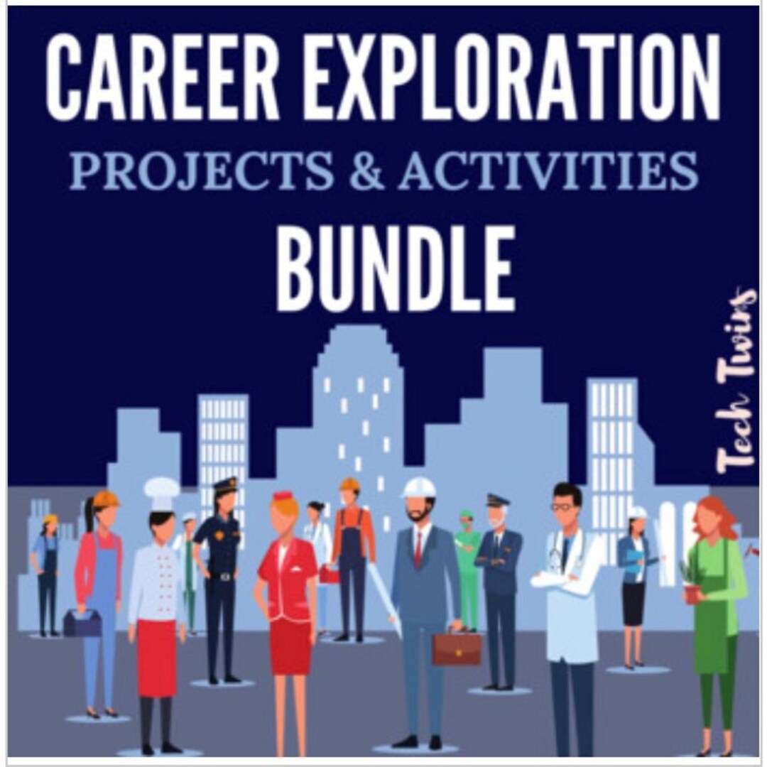 Career Exploration Projects & Activities Bundle - Etsy