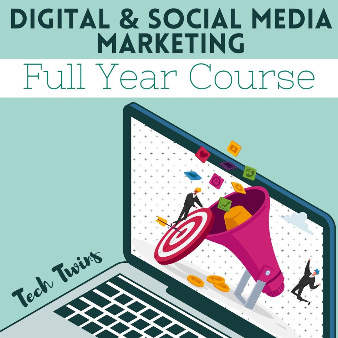 Digital and Social Media Marketing Course and Bundle- Full Year ...