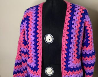Crochet Hexagon Cardigan