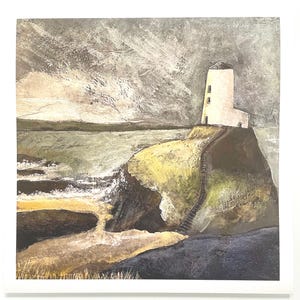 Impresión del faro de Tŵr Mawr