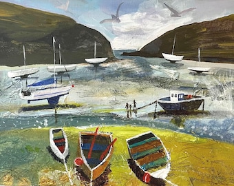 Solva hamn Skriv ut