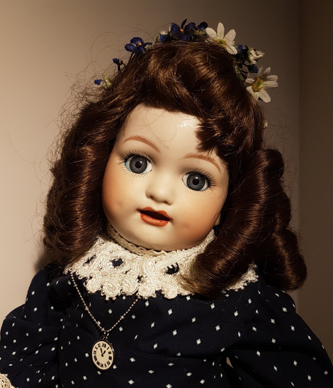Vintage Replica of an Antique Doll Etsy