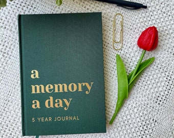 A Memory a Day Journal Mini Gift Box, Just Because, Happy Birthday, Gift for Mom, Gift for Friend, Loss, Cancer, Get Well Soon, Journal
