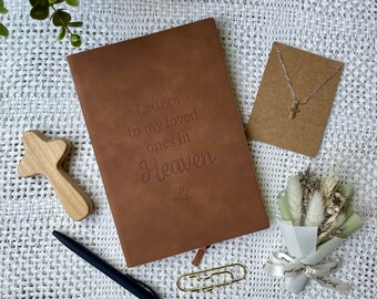 Box of Love When Your Loved One Is In Heaven Mini with Cross Necklace, Grief, Sympathy, Gift, Funeral, Memorial, Faith, Widow, Miscarriage